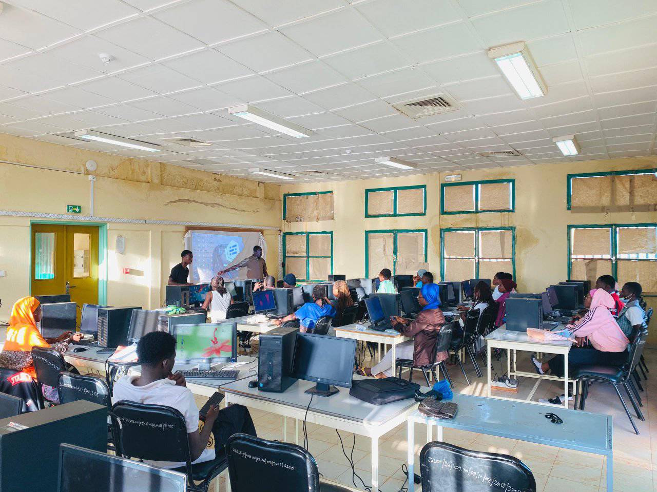 En salle de formation – Apprenants